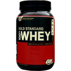 Optimum Nutrition 100% Whey Protein - Gold Standard Cookies N' Cream 2 lbs