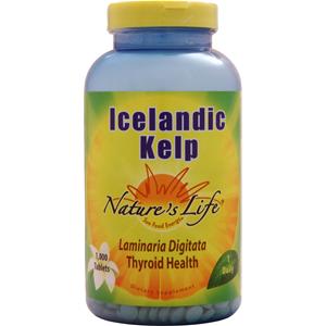 Nature's Life Icelandic Kelp  1000 tabs