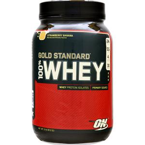 Optimum Nutrition 100% Whey Protein - Gold Standard Strawberry Banana 2 lbs