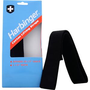 Harbinger Black Cotton Lifting Straps  2 strap