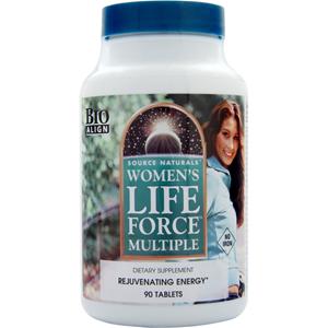 Source Naturals Women's Life Force Multiple (Iron Free)  90 tabs