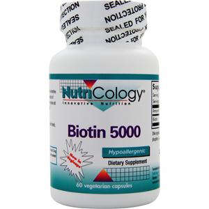 Nutricology Biotin 500  60 vcaps