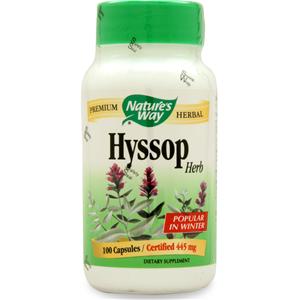 Nature's Way Hyssop  100 caps